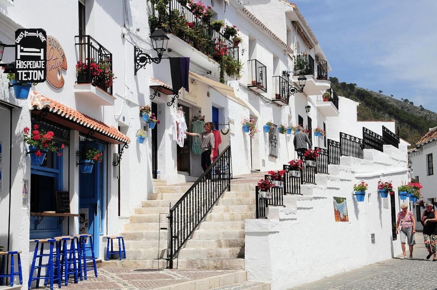 Precioso Apartamento Con Vistas En El Centro De Mijas Pueblo Exterior foto